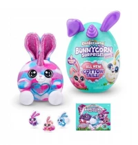 6. Cobi Rainbocorns Puppycorn Jajko Niespodzianka Pluszowy Fioletowy Króliczek ET09280