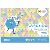 2. Happy Color Wycinanka Pastel A4 10 Kartek 100g 041501