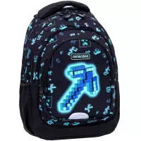 4. AstraBag Plecak Szkolny AB330 Dark Pixel 502025014