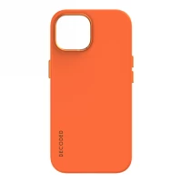 1. Decoded - silikonowa obudowa ochronna do iPhone 15 kompatybilna z MagSafe (apricot)