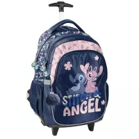 3. Paso Plecak Szkolny Na Kółkach Stitch And Angel DS25CC-997
