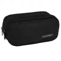 1. CoolPack Primo Piórnik Saszetka Podwójna Black F105877