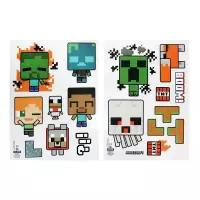 3. Naklejki Dekoracyjne Ścienne Minecraft 
