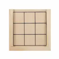 2. Mega Creative Gra Kółko i KrzyżykDrewniane Kostka Wood 552136