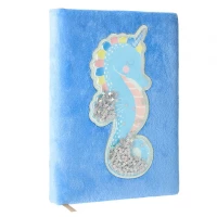 2. Starpak Pamiętnik Pluszowy Notes A5 Seahorse 502122