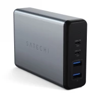 1. Satechi Desktop 108W Pro - ładowarka sieciowa (2x USB-C PD 90W/18W, 2X USB-A total 12W)
