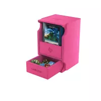 4. Gamegenic: Watchtower 100+ XL Convertible - Ekskluzywne Pudełko na Karty - Pink