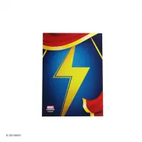 3. Gamegenic: Marvel Champions Art Sleeves - 66 x 91 mm - Koszulki na Karty - Ms. Marvel 50+1 szt.