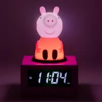 6. Lampka z Budzikiem - Świnka Peppa
