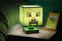 4. Lampa Minecraft Creeper Wysokość: 26,6 cm