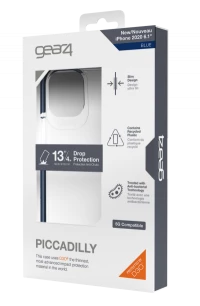 2. Gear4 Piccadilly - obudowa ochronna do iPhone 12/12 Pro (blue)