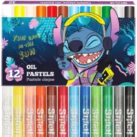 3. Coolpack Pastele Olejne Stitch 12 Kolorów 67175PTR