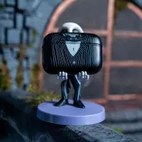 14. Stojak na Słuchawki + Słuchawki Bezprzewodowe - Miasteczko Halloween - Jack Skellington