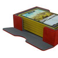 14. Gamegenic: Card's Lair 400+ Convertible - Pudełko na Karty - Red 