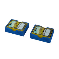 12. Gamegenic: Card's Lair 400+ Convertible - Pudełko na Karty - Blue
