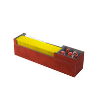6. Gamegenic: Card's Lair 400+ Convertible - Pudełko na Karty - Red 