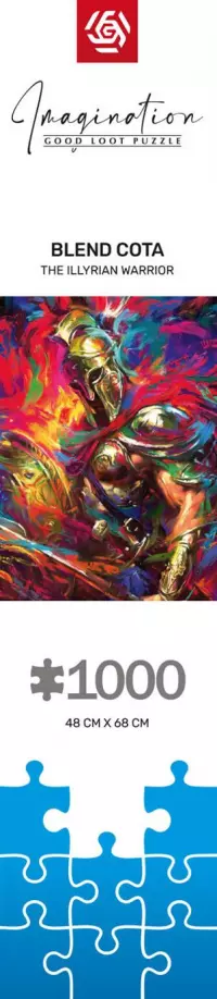 5. Good Loot Imagination Puzzle: Blend Cota The Illyrian Warrior / Iliryjski Wojownik (1000 elementów)