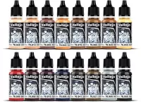 2. Vallejo: 70.258 - Model Color - Figure - Face & Skin Tones (16 x 18 ml)