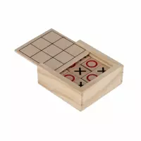 4. Mega Creative Gra Kółko i KrzyżykDrewniane Kostka Wood 552136