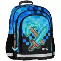 1. Starpak Plecak Szkolny Pixel Blue 552609