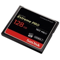 2. SanDisk Compact Flash Extreme Pro 160Mb/s 128GB