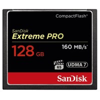 3. SanDisk Compact Flash Extreme Pro 160Mb/s 128GB