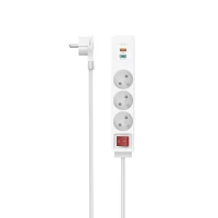 2. Hama Listwa Zasilająca 3GN, 2xUSB C/A