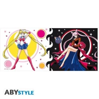 4. Kubek Czarodziejka z Księżyca Sailor Moon Vs Black Lady - 320 ml