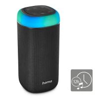5. Hama Głośnik Mobilny Bluetooth "Shine 2.0" Czarny