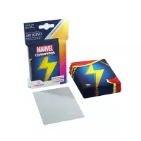 2. Gamegenic: Marvel Champions Art Sleeves - 66 x 91 mm - Koszulki na Karty - Ms. Marvel 50+1 szt.