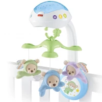 3. Fisher Price Karuzela z Misiami 2w1 CDN41