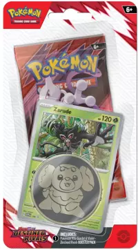 1. Pokémon TCG: Scarlet & Violet - Destined Rivals - Checklane Blister - Zarude
