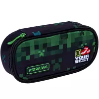 3. AstraBag Piórnik AC6 Saszetka Usztywniona Do Your Best 503025021