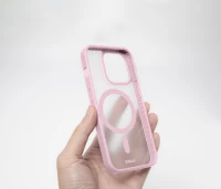 2. LAUT Huex Protect - obudowa ochronna do iPhone 15 kompatybilna z MagSafe (pink)
