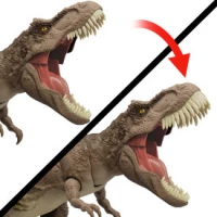 3. Mattel Jurassic Totalny Atak T-Rex HXF53