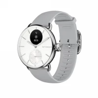 2. Withings Scanwatch 2 - zegarek z funkcją EKG, pomiarem pulsu i SPO2 oraz mierzeniem aktywności fizycznej i snu (38mm, white)