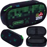 7. AstraBag Piórnik AC6 Saszetka Usztywniona Do Your Best 503025021