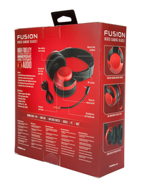 10. PowerA PS4/XO/SWITCH/PC/MOBILE Słuchawki Przewodowe Fusion Crimson Fade