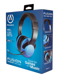 1. PowerA PS4/XO/SWITCH/PC/MOBILE Słuchawki przewodowe Fusion Sapphire Fade