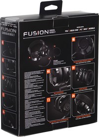 8. PowerA PS4/XO/SWITCH/PC/MOBILE Słuchawki Przewodowe Fusion Black