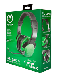 1. PowerA PS4/XO/SWITCH/PC/MOBILE Słuchawki Przewodowe Fusion Emerald Fade