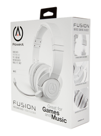 1. PowerA PS4/XO/SWITCH/PC/MOBILE Słuchawki Przewodowe Fusion White