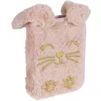 2. AstraBag Piórnik AC11 Pojedynczy Jednoklapkowy z Wyposażeniem FLUFFY BUNNY 503024082