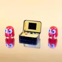 5. Retro Konsola Pac-man w Ozdobnej Puszce