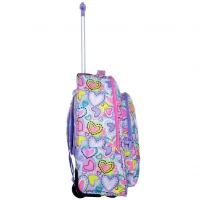 2. CoolPack Alan Plecak Szkolny Na Kółkach Pastel Hearts F124832