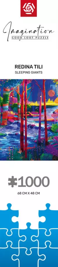 5. Good Loot Imagination Puzzle: Redina Tili Sleeping Giants / Śpiące Olbrzymy (1000 elementów)