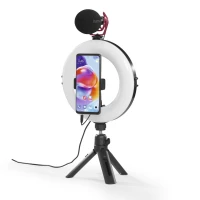 14. Hama Lampa Pierścieniowa z Mini Statywem Spotlight Smart 80