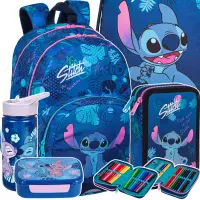 1. CoolPack Rider Zestaw Szkolny Stitch 5el Plecak F109780 + Piórnik F066780 + Worek F054780
