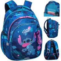 7. CoolPack Jerry Plecak Szkolny Stitch Blue F029780