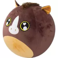 3. Cobi Biggies Maskotka do Pompowania Brązowy Konik ET04126 - Żółty